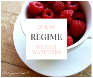 regime dukan ou weight watchers L'actualité des régimes dukan, montignac, weight watchers par un coach en