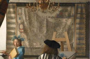 Vermeer Carte Art peinture