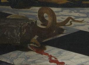 Vermeer Echarpe Allegorie foi serpent