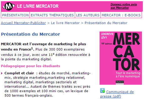 Comment être sûr que son eBook, sa formation vidéo, son livre blanc…. sera un succès ? le mercator