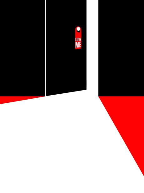 Inspirationsgraphiques-illustrations-le-Sonneur-artiste-Door-Hangers-street-art-geometrie-sonnettes-rouges-Shining-Stanley-Kubrick-affiche-Saul-Bass-02