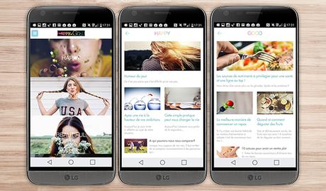 10 applications pour la santé & le bien-être happyngood application android santé bien être sport LG