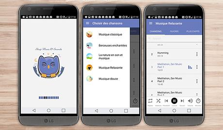 10 applications pour la santé & le bien-être musique pour dormir application android santé bien être sport LG