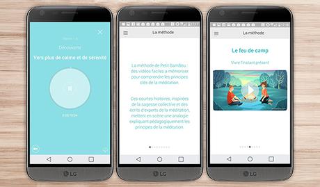 10 applications pour la santé & le bien-être petit Bambou application android santé bien être sport LG