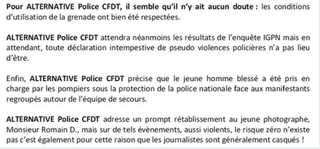Romain D., nous pensons à toi #violencespolicieres Capture