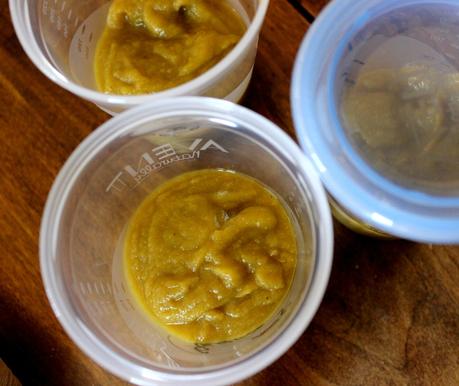 Petits pots maison pour bébé HV Courgette Ptts pois