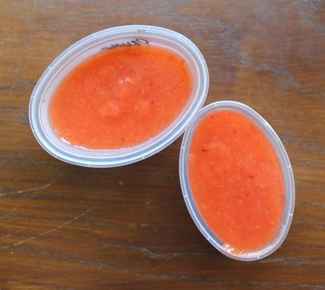 Petits pots maison pour bébé Petit pot prunes rouges vanille