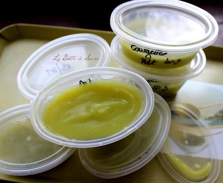 Petits pots maison pour bébé Petit pot courgette pdt