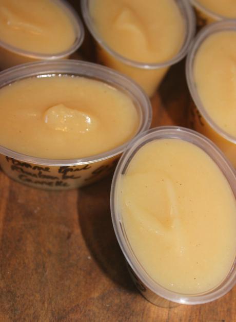 Petits pots maison pour bébé Petit pot pomme poire rhubarbe cannelle