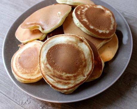Petits pots maison pour bébé Petits pancakes goûter