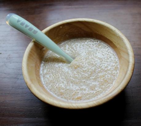 Petits pots maison pour bébé Tapioca abricot cannelle