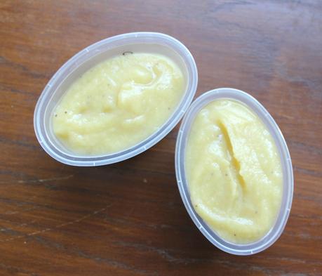 Petits pots maison pour bébé Petit pot banane pomme fleur d'oranger