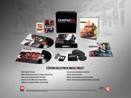 Les détails de l’Edition Collector de Mafia III Les détails de l’Edition Collector de Mafia III