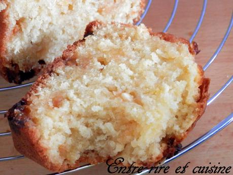 Cake au Citron, Noix de coco et Chocolat blanc Cake au Citron, Noix de coco et Chocolat blanc