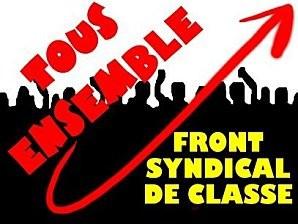 Refusons la haine de classe anti-CGT attisée par les médias dominants Front Syndical de Classe