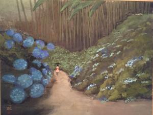 Galerie YOSHII exposition KAZUHO HIEDA 1er au 30 Juin 2016 IMG_6635