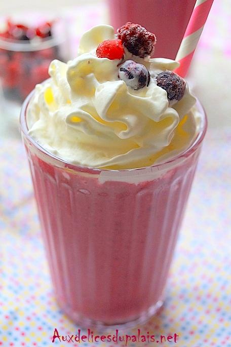 Smoothie betterave fruits rouges