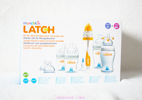 {Test+avis} Les Biberons Latch de Munchckin kit démarrage nouveau latch munchkin