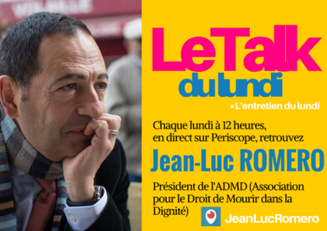 Retrouvez-moi pour #LeTalkDuLundi su Périscope à 11h30 (avancé de 30 minutes) Le Talk du lundi avec Jean-Luc Romero.png