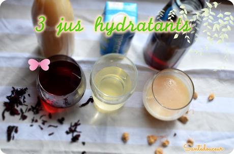 Ramadhanseries #3 :Boire et s'hydrater correctement : 3 boissons désaltérantes