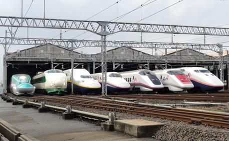 Au Japon, le Shinkansen qui porte bonheur ! Photo