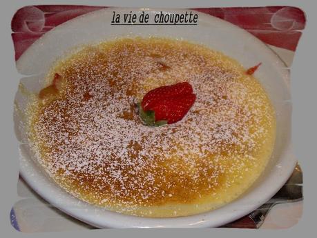 GRATIN DE RHUBARBE AUX FRAISES gratin de rhubarbe aux fraises-1