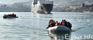 Une centaine de migrants interceptés au large de la Libye Une centaine de migrants interceptés au large de la Libye