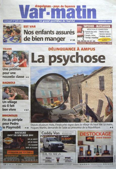 Ampus à la Une de Var-matin DSC_0001 bis