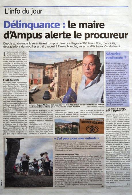 Ampus à la Une de Var-matin DSC_0002 bis