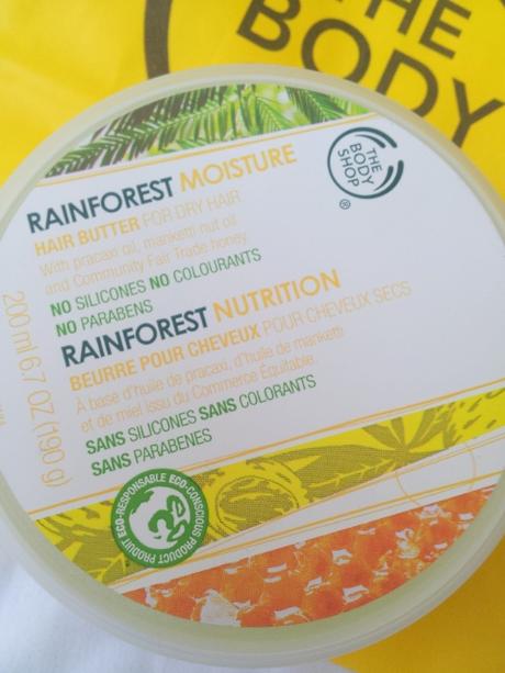 Rainforest Nutrition masque capillaire The Body Shop | Qu'est ce que je pense ?