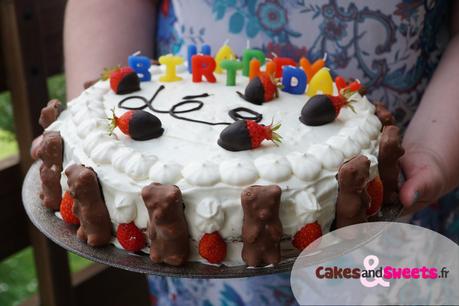 Layer Cake Chocolat et Fraises Layer Cake Chocolat et Fraises