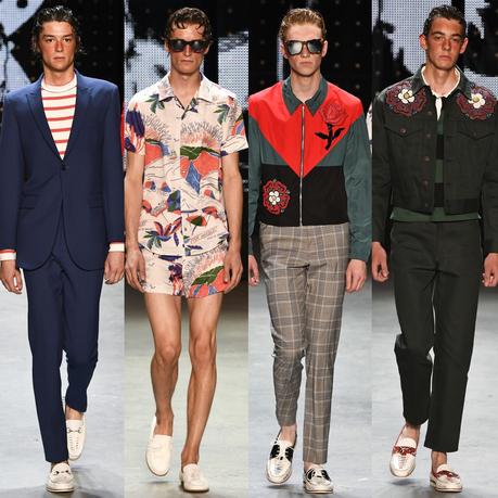 Le défilé Topman Design été 2017... Le défilé Topman Design été 2017...
