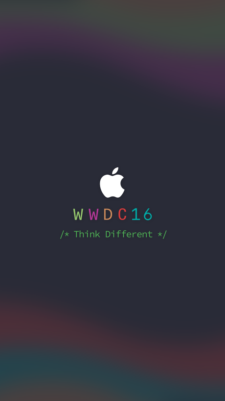 WWDC 2016 : Le fond d'écran a installé pour votre iPhone, iPad, MAC, Apple Watch