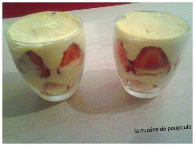 Tiramisu au fraises de Christophe Fleder Tiramisu au fraises de Christophe Fleder
