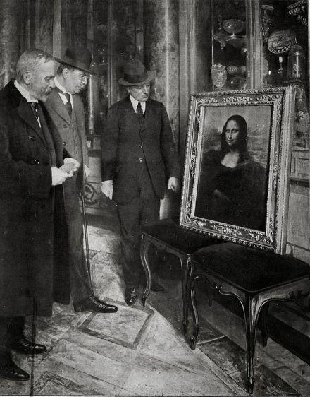 …Apollinaire a été soupçonné du vol de la Joconde ? 800px-Monalisa_uffizi_1913
