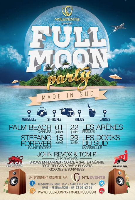 #CONCOURS La Full Moon Party, c’est enfin dans le sud