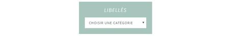 Créer une liste déroulante de libellés