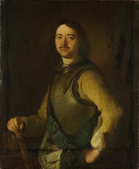 Pierre le Grand par un peintre anonyme (conservé à Amsderdam)