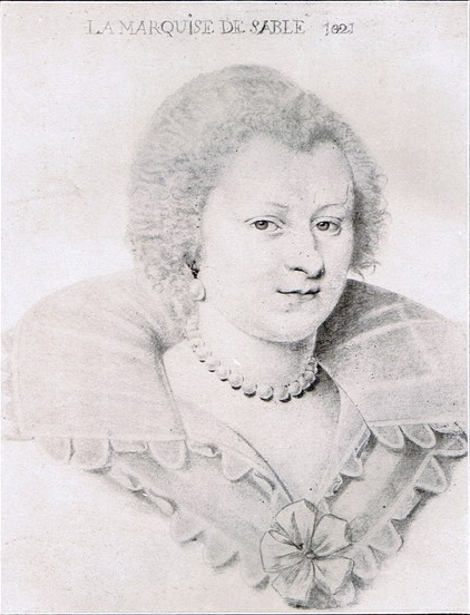 Madeleine de Souvré, marquise de Sablé (gravure)