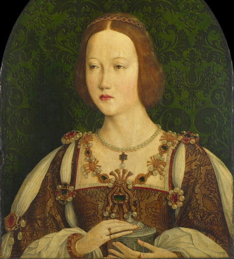 Mary Tudor, Reine de France - Artiste inconnu de l’école française - National Portraits Gallery, London