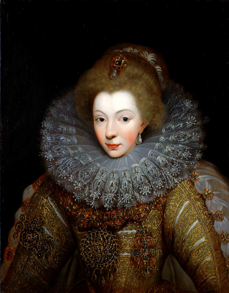 Catherine de Bourbon, soeur cadette d'Henri IV, par Amélie de la Noue Cordelier - Musée du château de Pau 