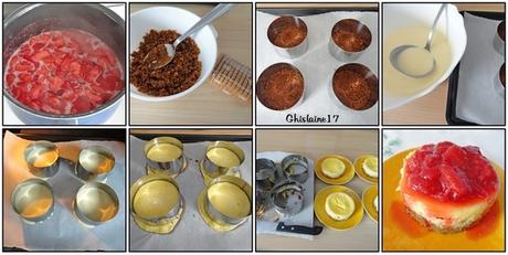 Cheesecake crémeux aux fraises Cheesecake crémeux aux fraises