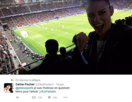EURO 2016: Céline, la française qui a fait craquer Cristiano Ronaldo !