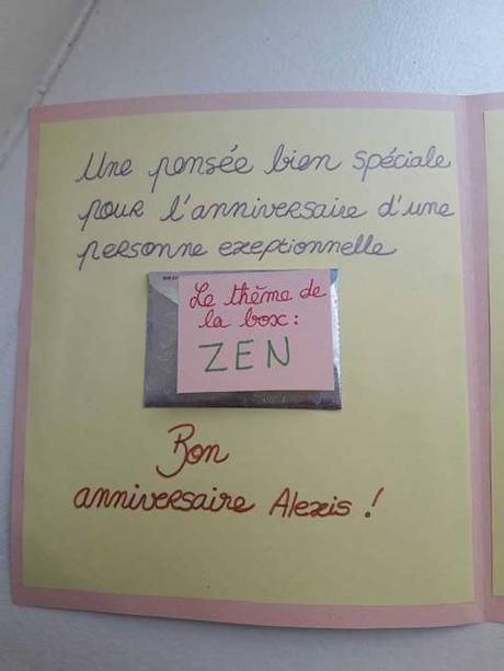 Box spécial Anniversaire Box spécial Anniversaire