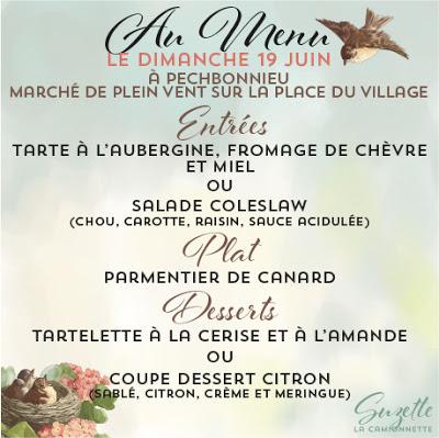 DIMANCHE 19 JUIN, RETROUVEZ SUZETTE LA CAMIONNETTE SUR LE MARCHé DE PECHBONNIEU DIMANCHE 19 JUIN, RETROUVEZ SUZETTE LA CAMIONNETTE SUR LE MARCHé DE PECHBONNIEU