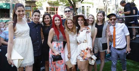 Les vedettes québécoises de YouTube débarquent au OhMyFest! Des YouTubers québécois lors de KARV, l'anti-gala en 2015 : Cam Grande Brune, Mahdi Ba, Alexandra Larouche, Emma Bossé, Simon Leclerc, Emma Verdé, Cynthia Dulude, GirlyAddict, Lysandre Nadeau, et PL Cloutier (Photo : Showbizz.net).