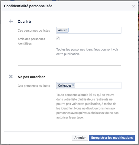 Utiliser les listes Facebook pour partager à bon escient Utiliser les listes Facebook pour partager à bon escient