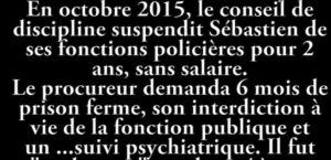 Pour que la police soit respectée, encore faut-il qu’elle soit respectable : le cas @SJallamion #antifa Capture