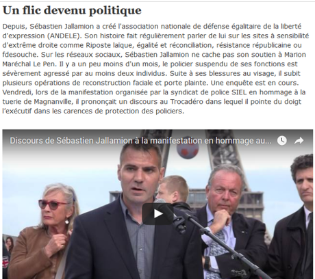 Pour que la police soit respectée, encore faut-il qu’elle soit respectable : le cas @SJallamion #antifa 1A