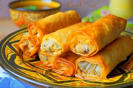 Bourek turc à la viande hachée (Kiymali börek)